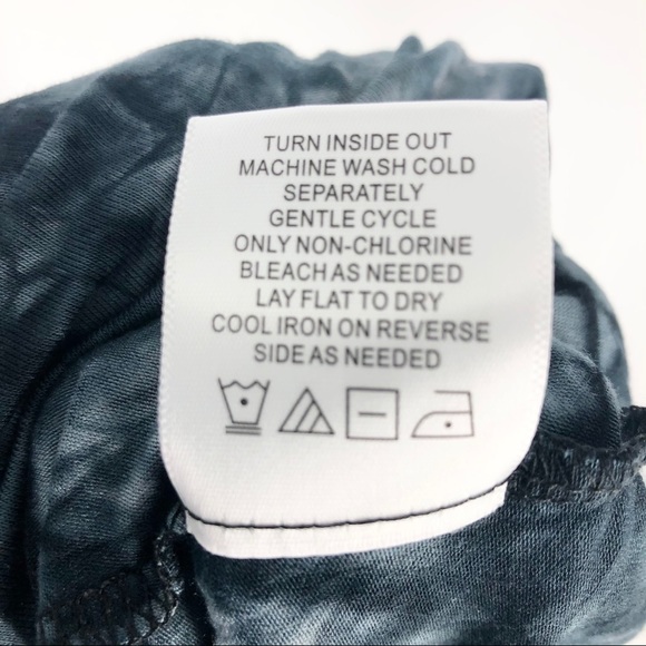 Olivia Sky Mock Neck Tie Dye Tunic Dress Top Small - Picture 3 of 9